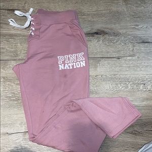 VS pink sweatpants